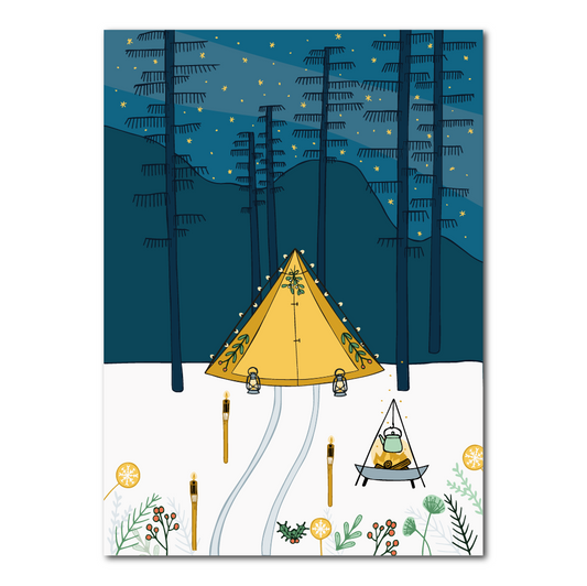 Tent | Kerstkaart