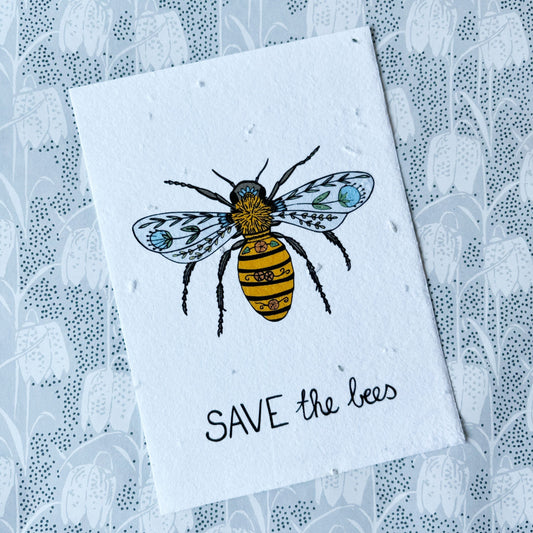 Save the bees - Groeikaart
