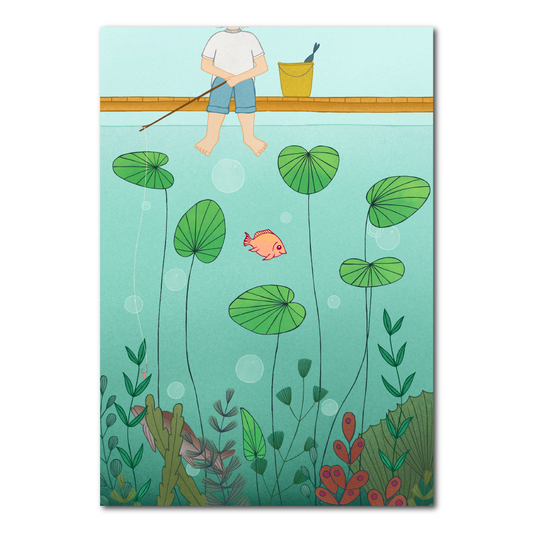 Gone fishing | Poster