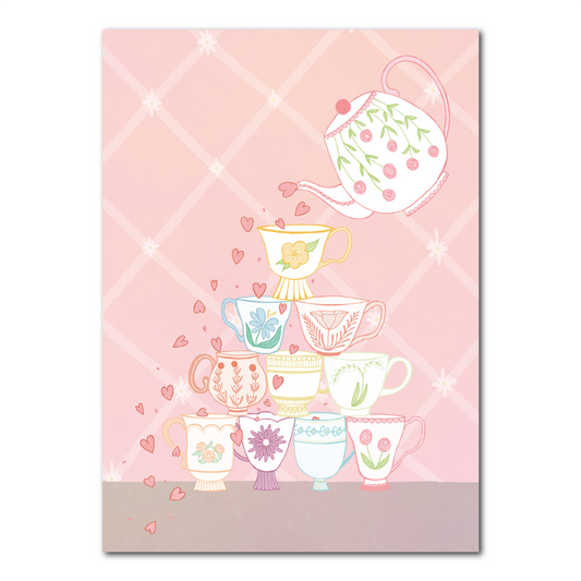 Teapot full of love | Card