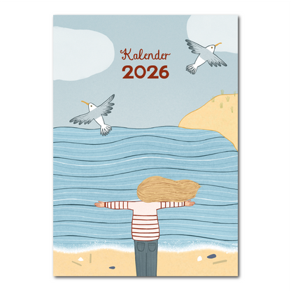 Muurkalender strand & Zee 2026