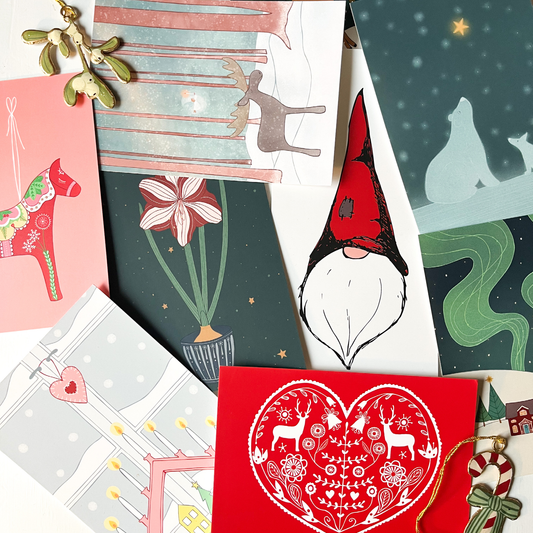 Tweedekans kerstkaarten verrassingsset