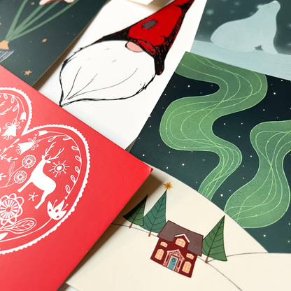 Tweedekans kerstkaarten verrassingsset