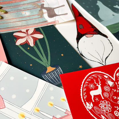 Tweedekans kerstkaarten verrassingsset