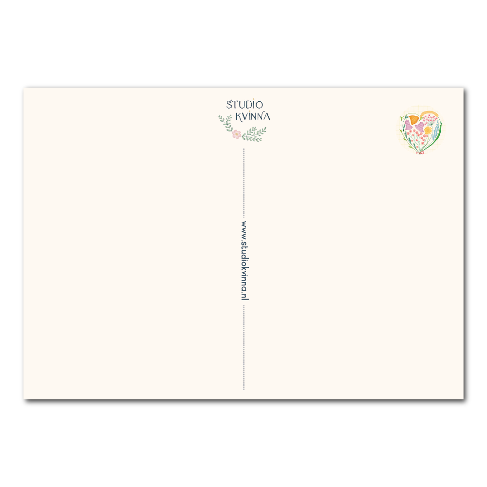 Hart van bloemen | Kaart