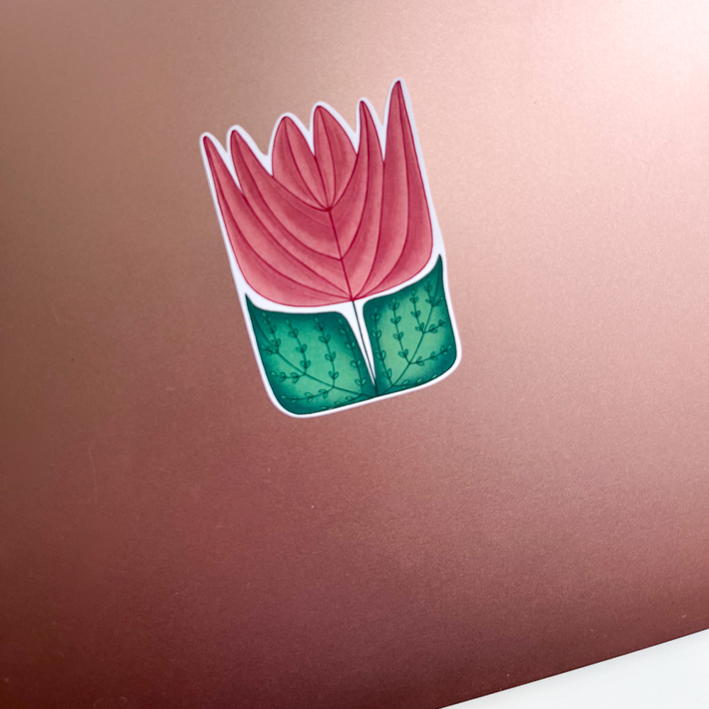 Folklore tulp | Sticker