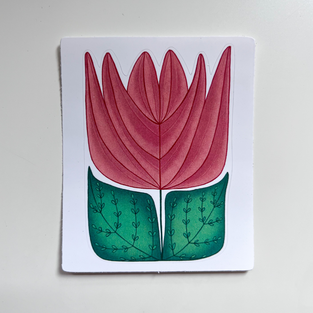 Folklore tulp | Sticker