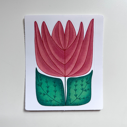 Folklore tulp | Sticker