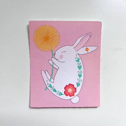 Slapend konijntje | Sticker