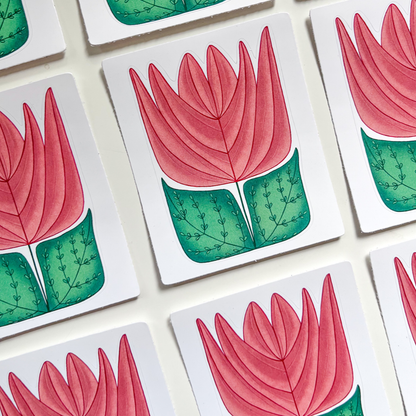 Folklore tulp | Sticker
