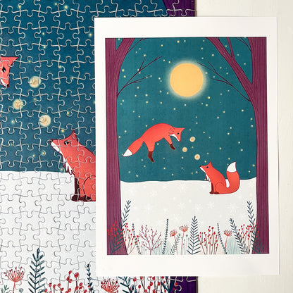 Puzzel vosjes 500 stukjes