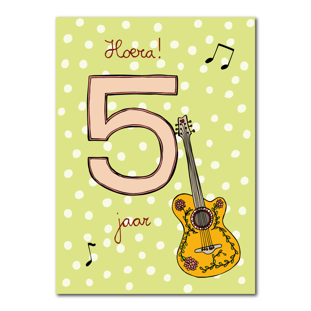 Hooray 5 years | Card