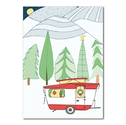 Caravan | Kerstkaart