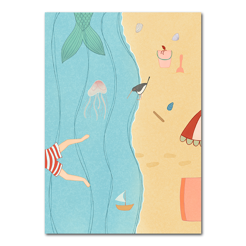 Dagje strand | Poster